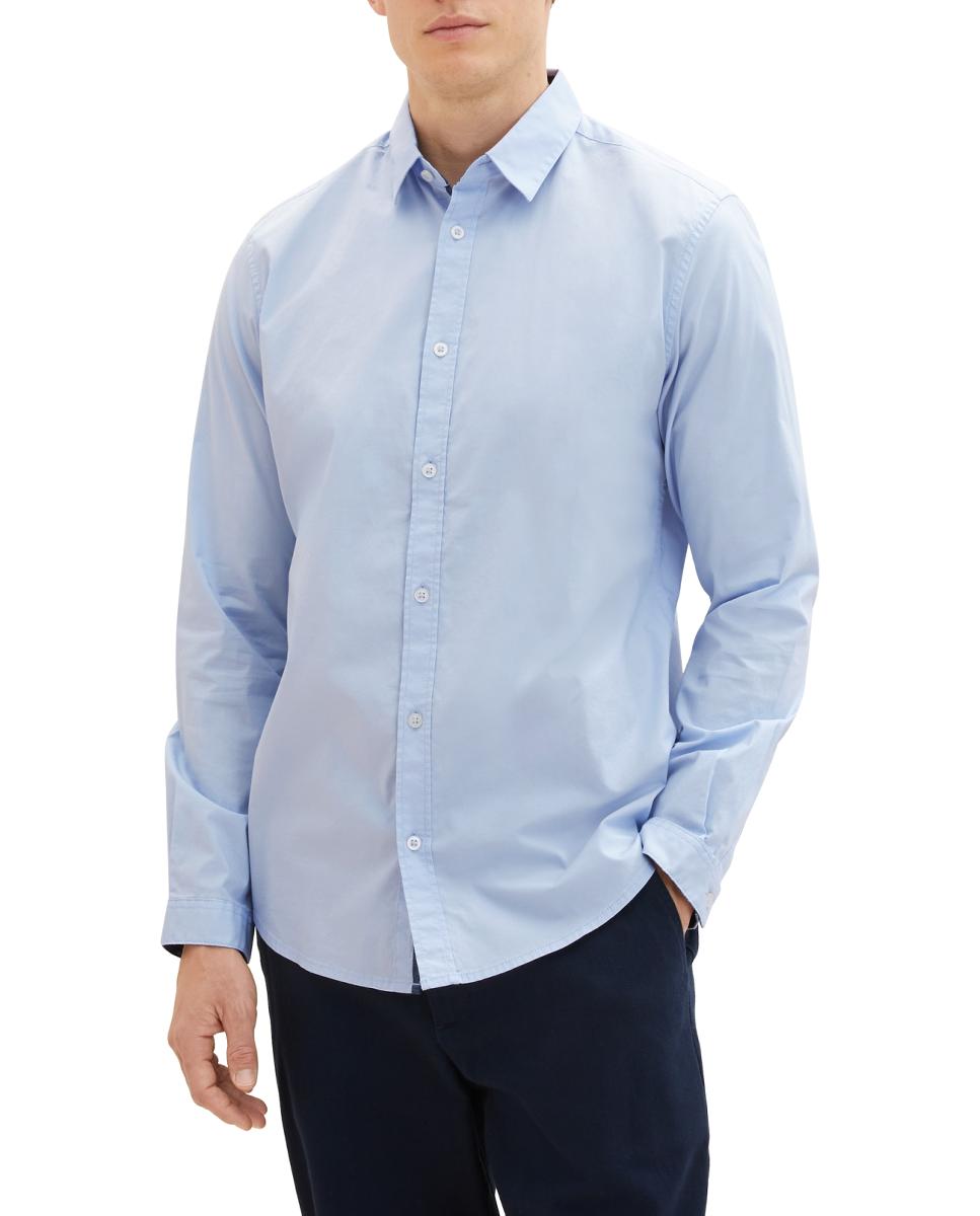 Imagen 0 de Camisa de hombre regular lisa