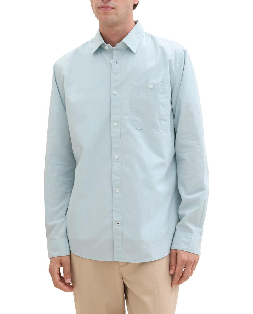 Imagen 0 de Camisa de hombre con manga larga con cuello clásico