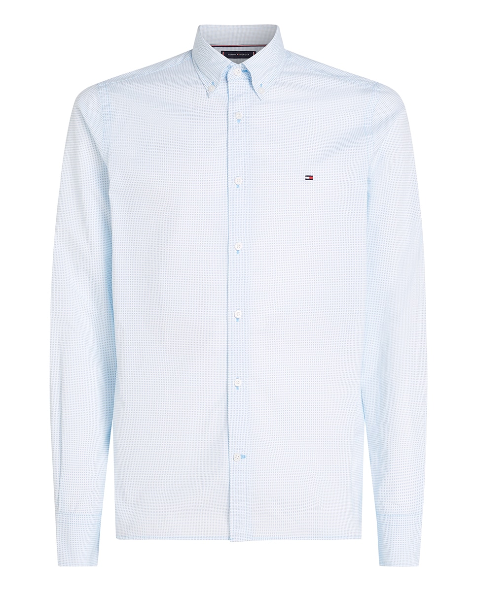 Imagen 0 de Camisa de hombre Tommy Hilfiger de microprint tallas grandes