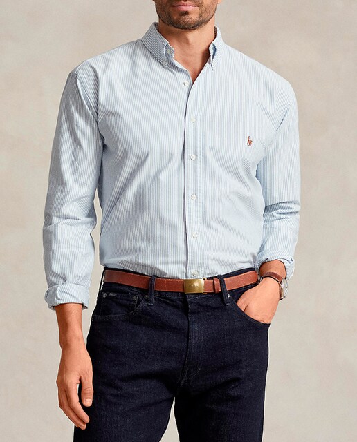 Imagen 0 de Camisa de hombre de oxford Classic fit tallas grandes