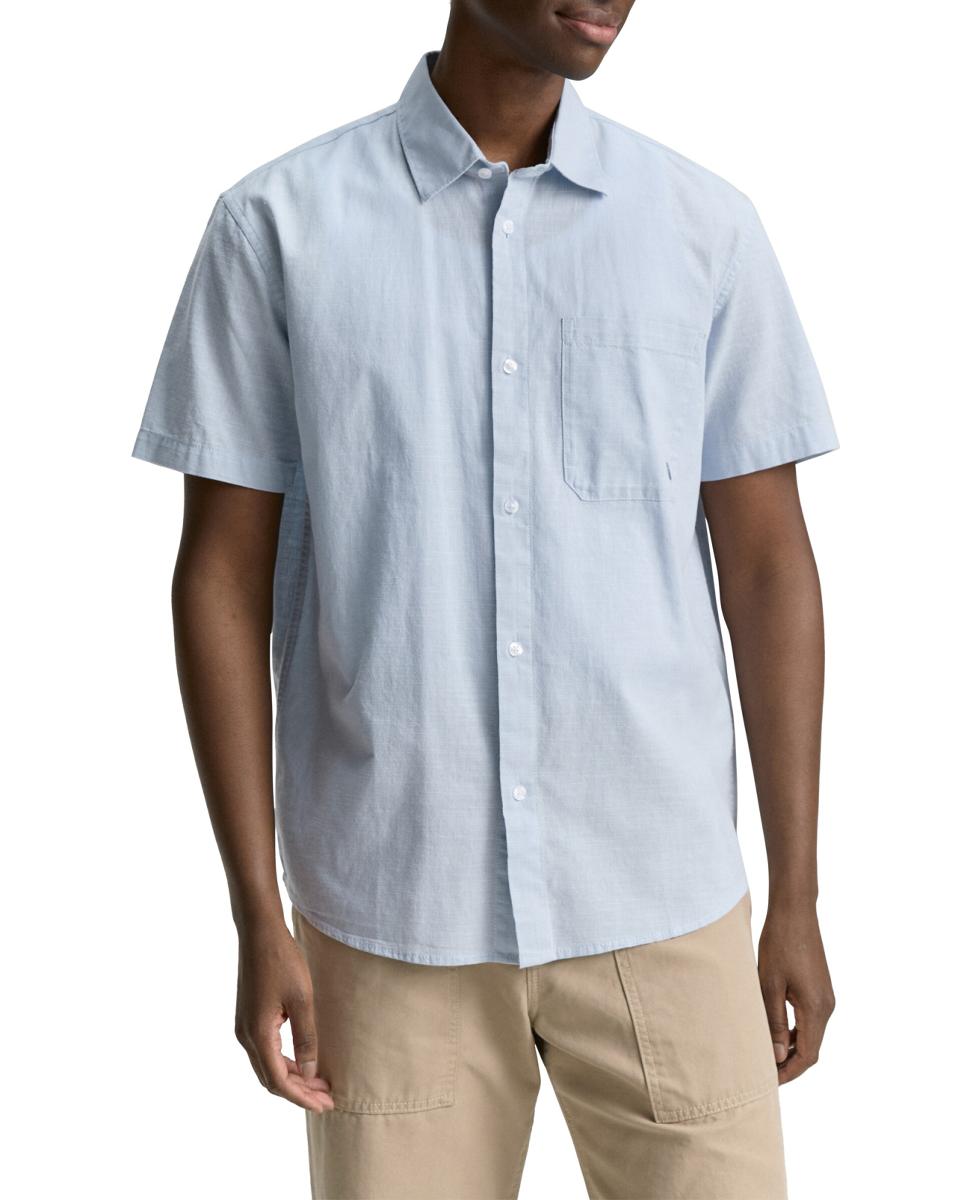 Imagen 0 de Camisa de hombre de manga corta relaxed fit