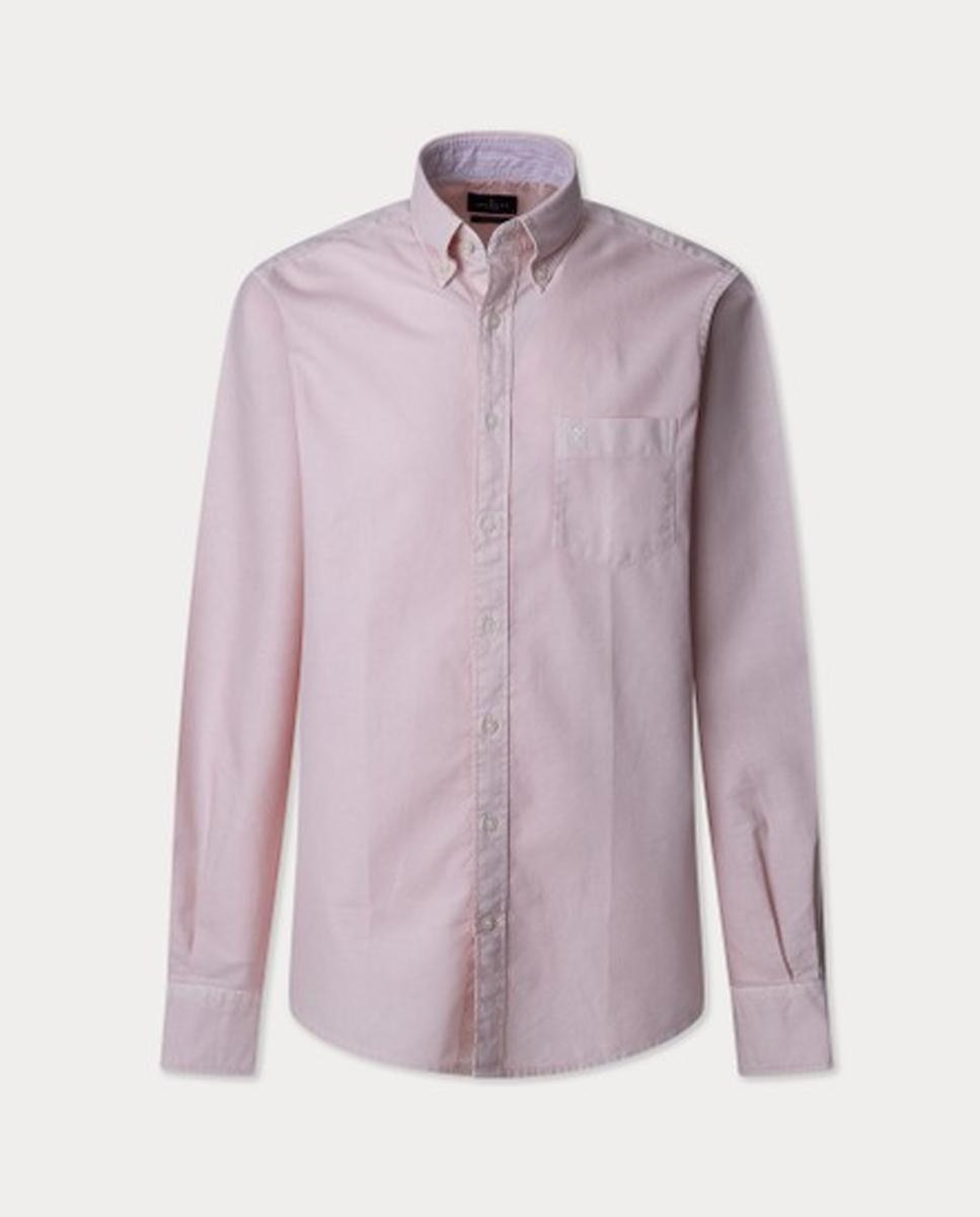 Imagen 0 de Camisa Oxford Algodón Delave Fit Clásico