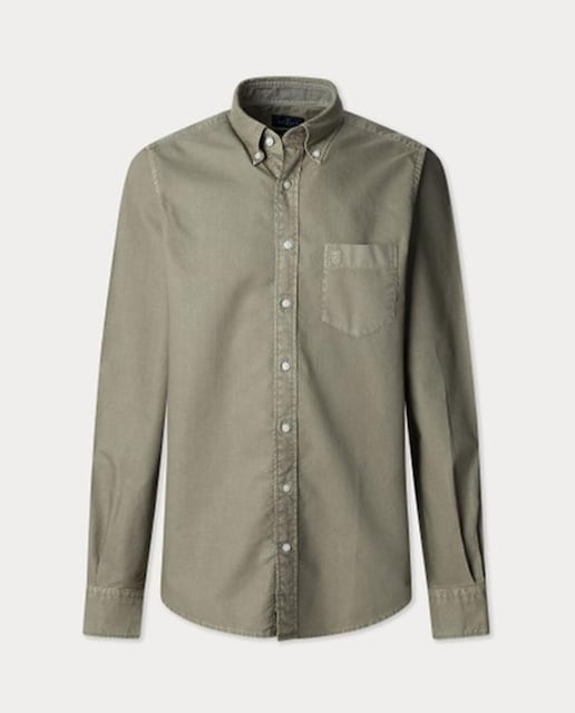 Imagen 0 de Camisa Oxford Algodón Delave Fit Clásico