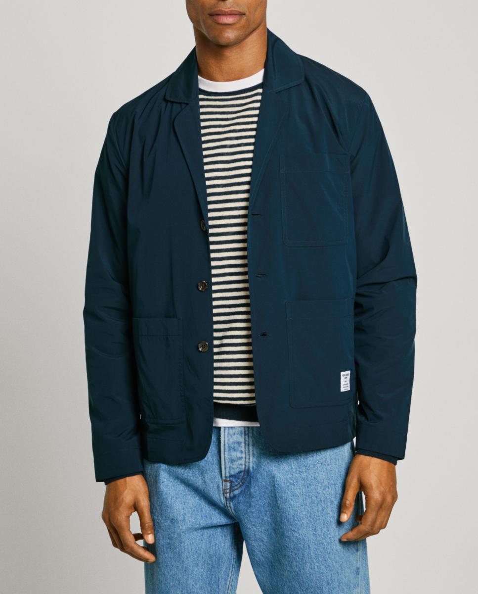 Imagen 0 de Sobrecamisa de hombre manga larga corte regular