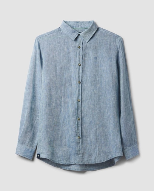 Imagen 0 de Camisa confeccionada con lino 100% de hombre