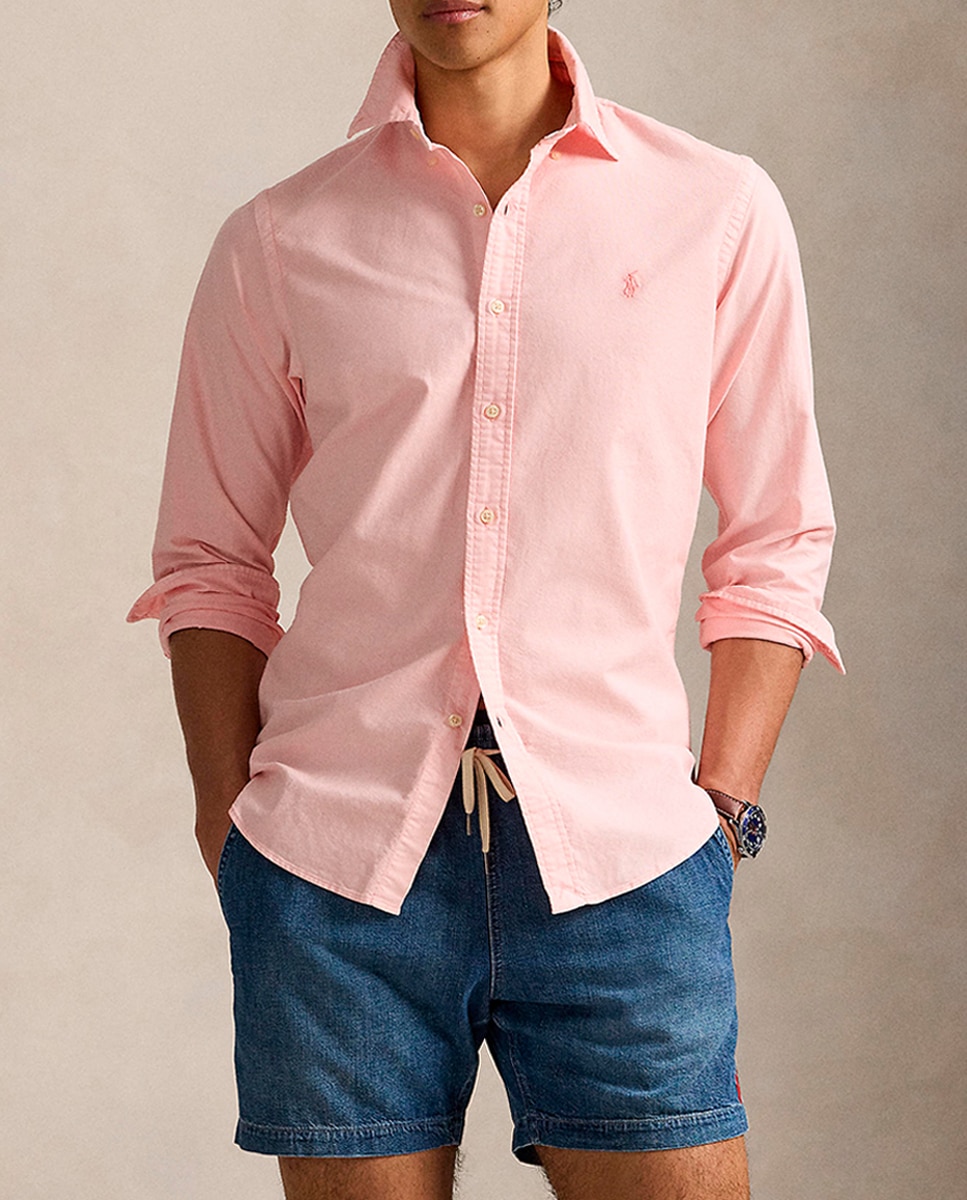 Imagen 0 de Camisa de hombre de algodón Regular fit