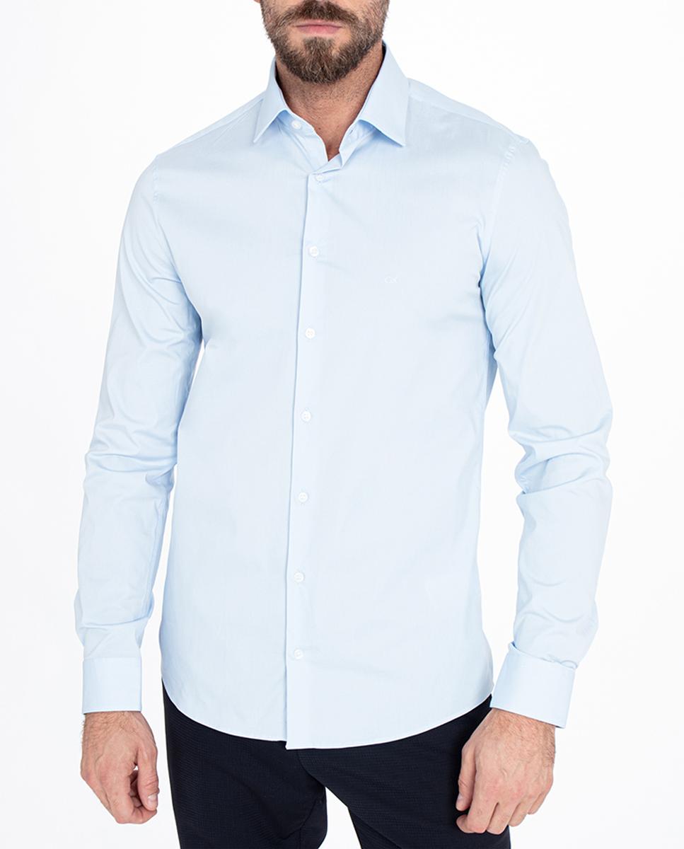Imagen 0 de Camisa lisa algodón de hombre classic