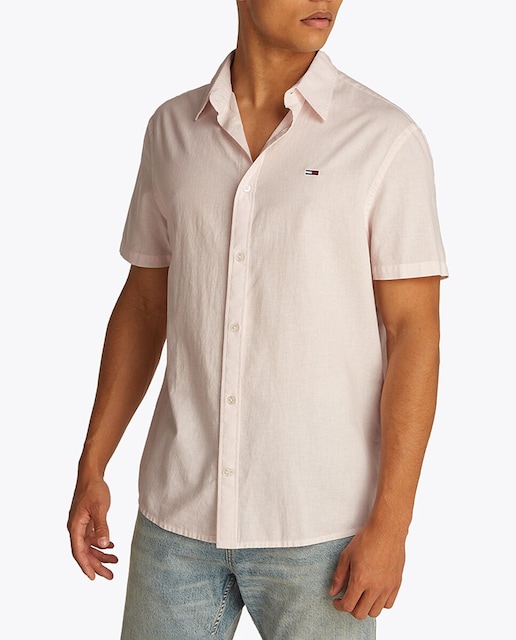 Imagen 0 de Camisa de hombre de manga corta y fit regular