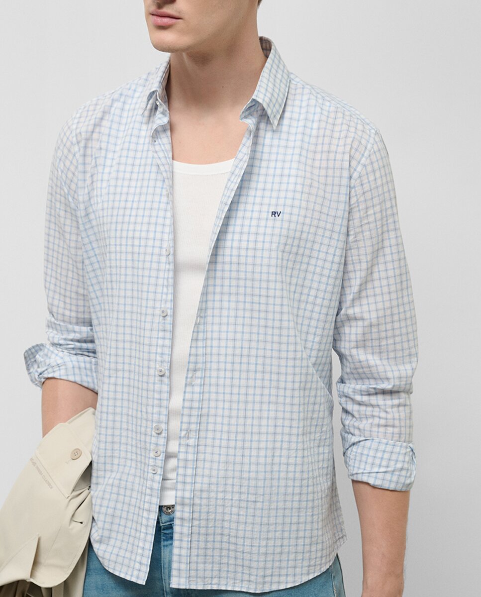 Imagen 0 de Camisa sport de hombre regular fit cuadros