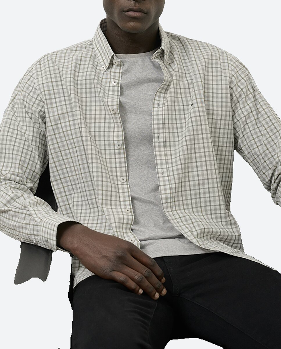 Imagen 0 de Camisa sport de hombre regular fit cuadros