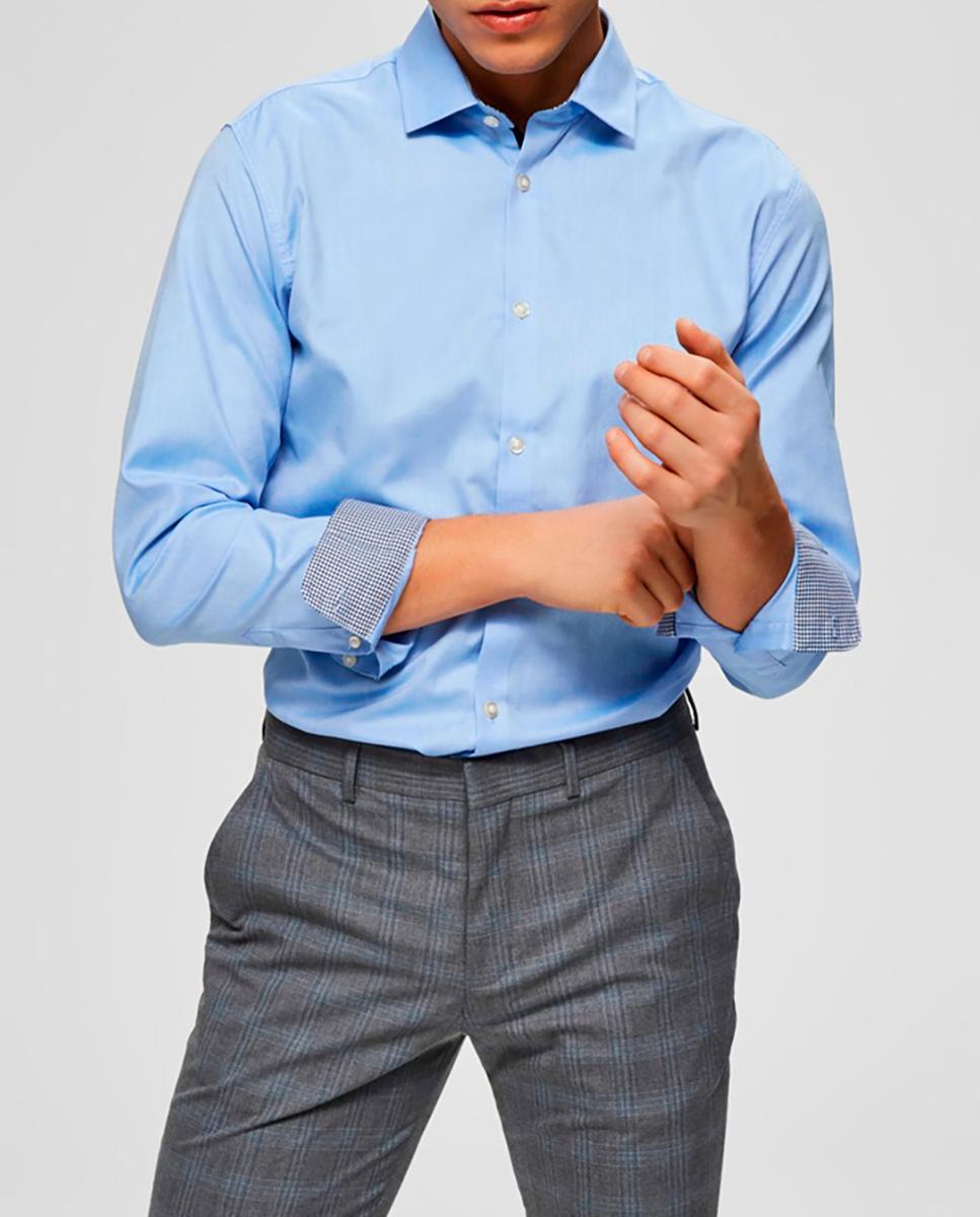 Imagen 0 de Camisa de hombre slim lisa