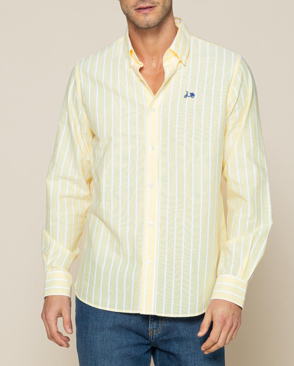 Imagen 0 de Camisa de hombre raya oxford