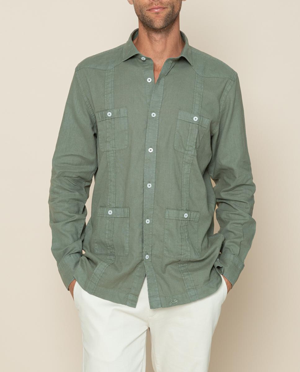 Imagen 0 de Camisa de hombre guayabera li-co