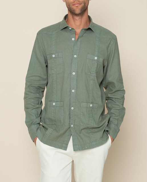 Imagen 0 de Camisa de hombre guayabera li-co