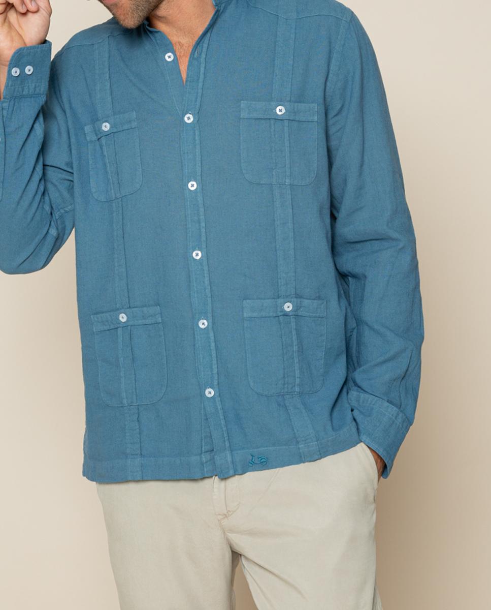 Imagen 0 de Camisa de hombre guayabera li-co
