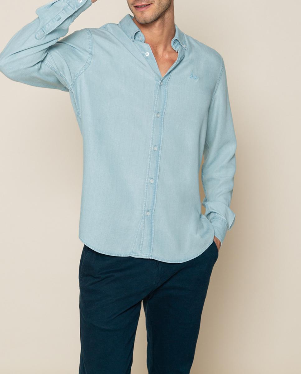 Imagen 0 de Camisa de hombre tencel denim