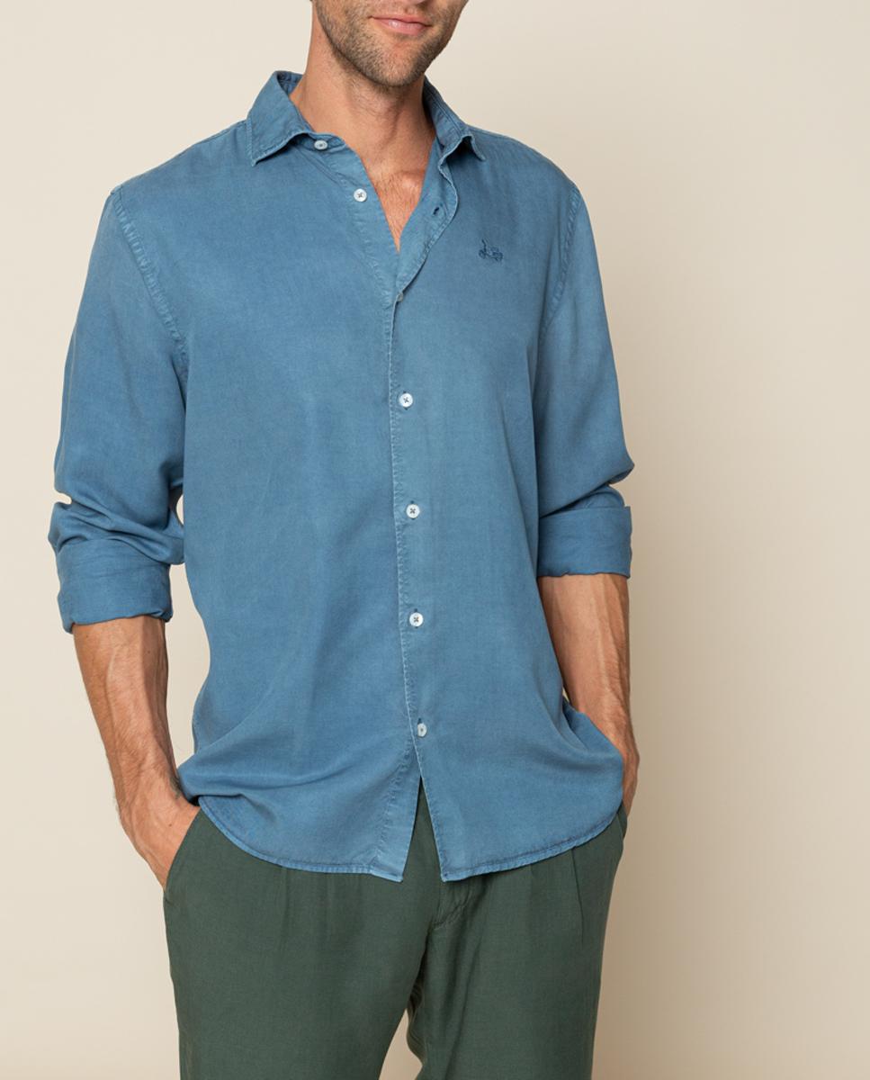 Imagen 0 de Camisa de hombre forest tencel linen