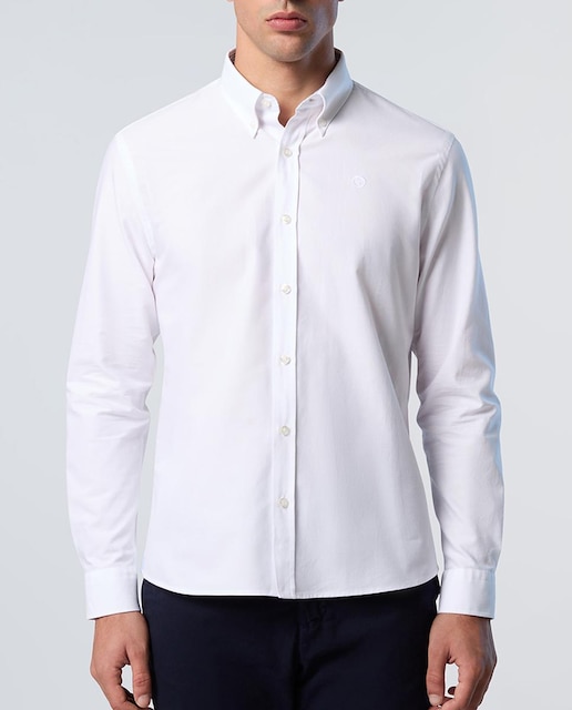 Imagen 0 de Camisa de hombre Oxford con botón en cuello