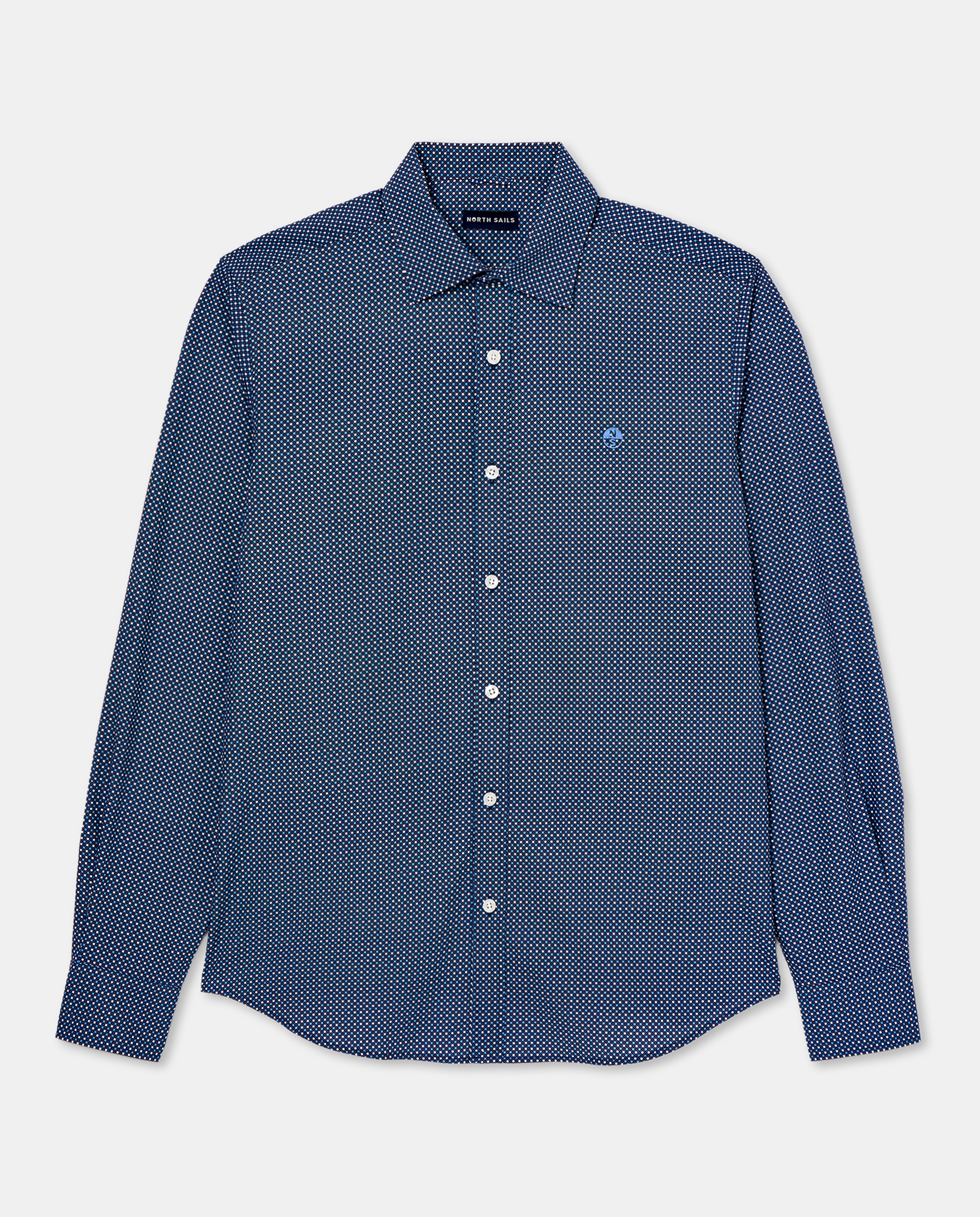 Imagen 0 de Camisa de hombre en popelín fantasía