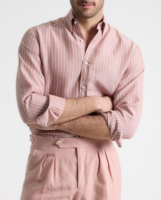 Imagen 0 de Camisa lino rayas