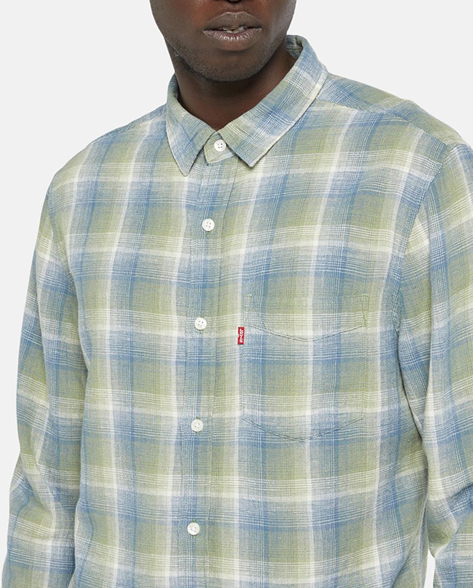 Imagen 0 de Camisa de cuadros de hombre regular