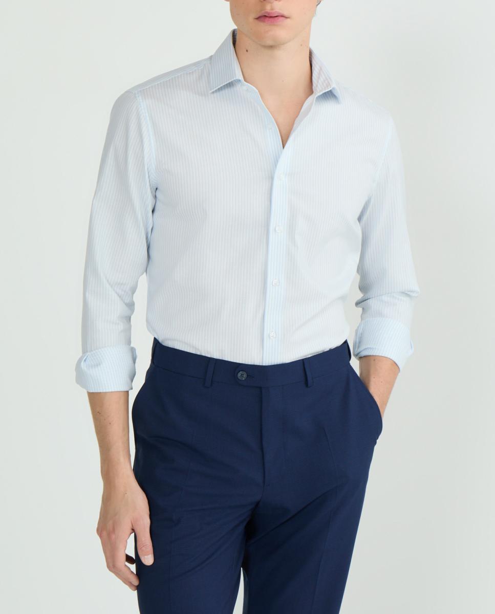Imagen 0 de Camisa de hombre de manga larga con bolsillo