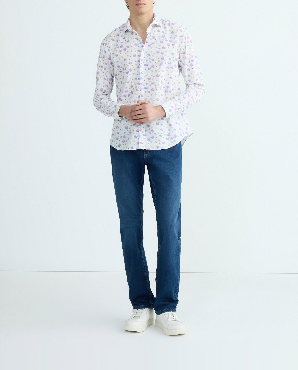 Imagen 0 de Camisa hombre regular con flores