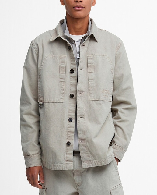 Imagen 0 de Sobrecamisa de hombre manga larga con bolsillo