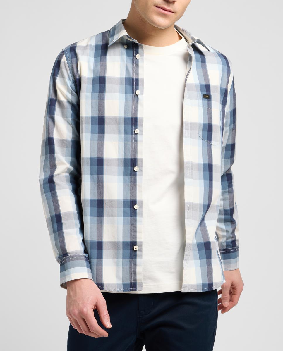 Imagen 0 de Camisa de manga larga de hombre con logotipo
