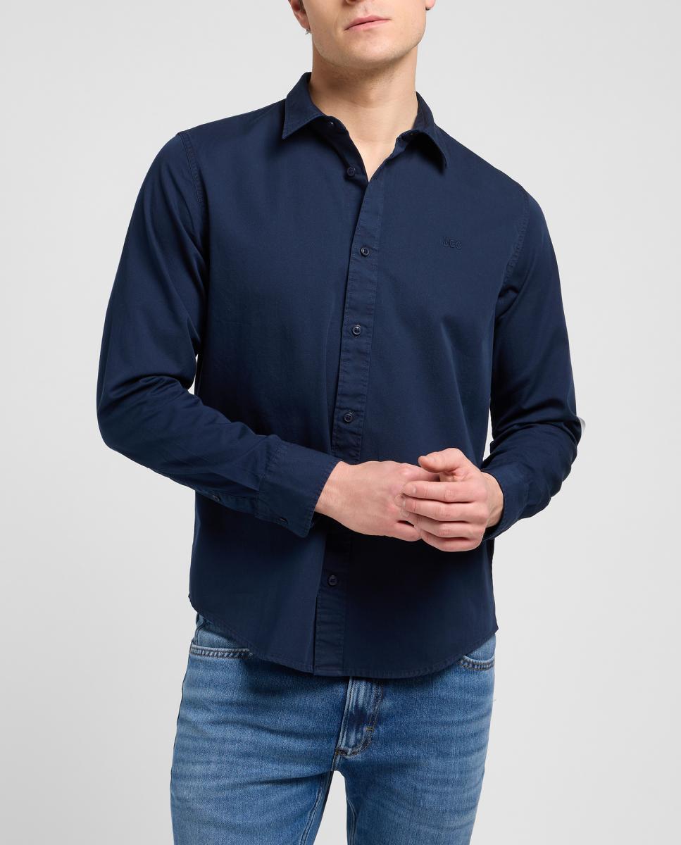 Imagen 0 de Camisa de manga larga de hombre refinada