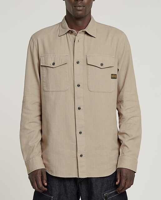 Imagen 0 de Camisa Marine de hombre de corte ajustado