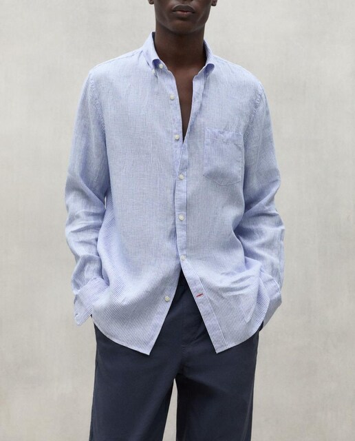 Imagen 0 de Camisa hombre lino sostenible