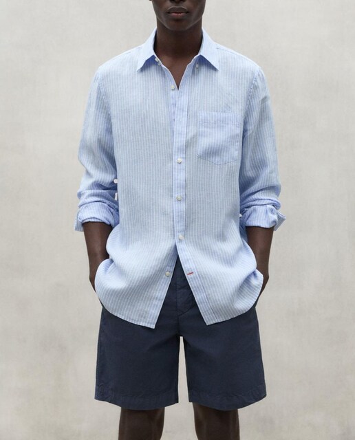 Imagen 0 de Camisa hombre lino sostenible