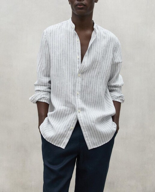 Imagen 0 de Camisa hombre lino sostenible