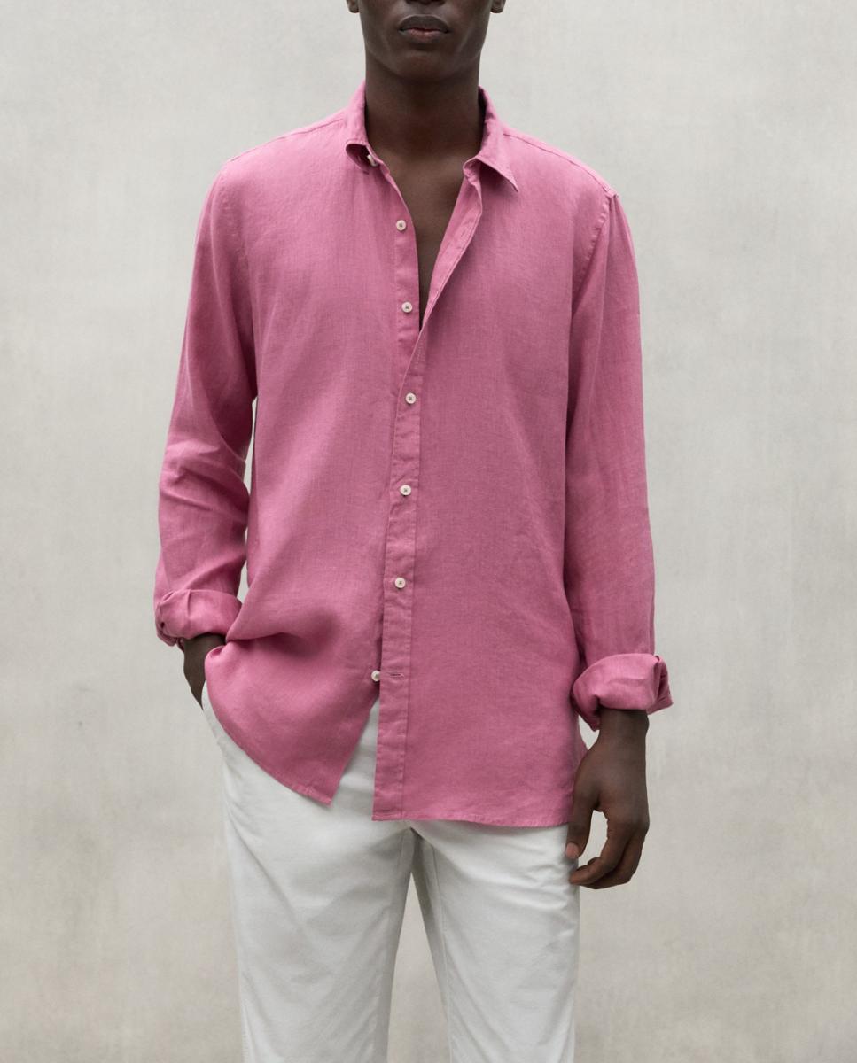 Imagen 0 de Camisa hombre lino sostenible