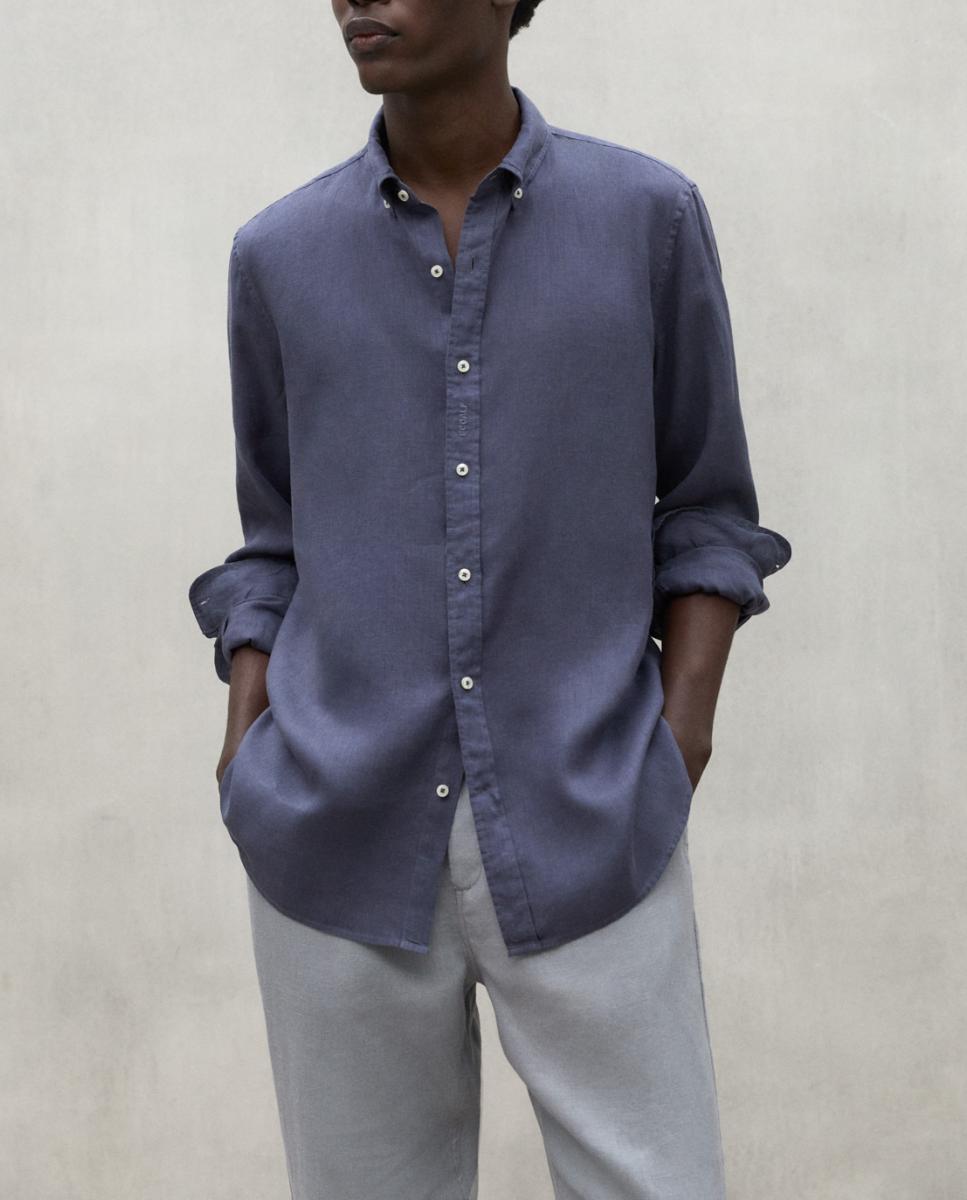 Imagen 0 de Camisa hombre lino sostenible