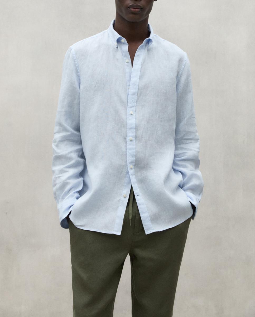 Imagen 0 de Camisa hombre lino sostenible