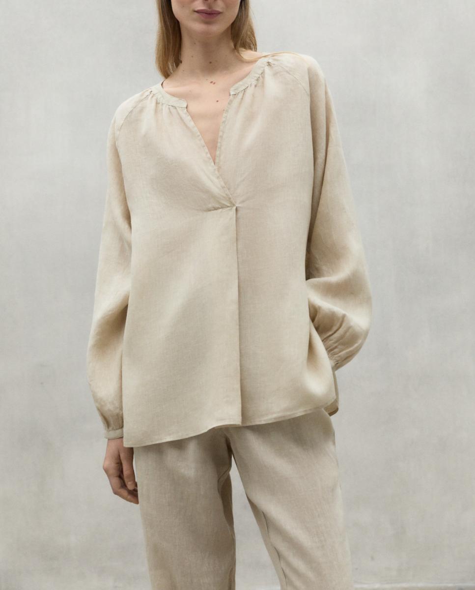 Imagen 0 de Camisa mujer lino ligera