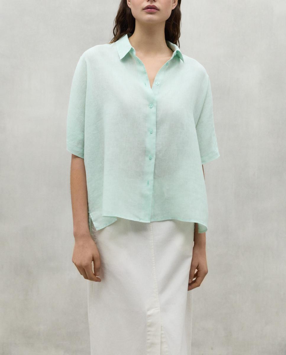 Imagen 0 de Camisa mujer lino ligera