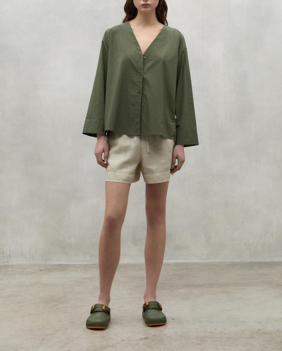 Imagen 0 de Camisa mujer algodón orgánico Tencel