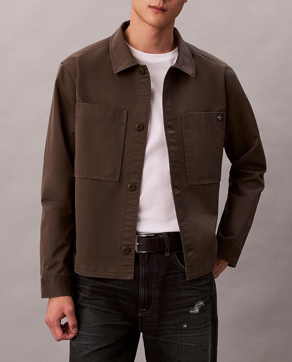 Imagen 0 de Sobrecamisa hombre con bolsillo