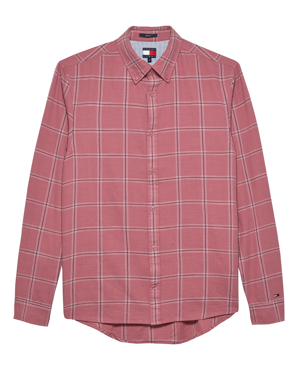 Imagen 0 de Camisa de hombre de manga larga a cuadros