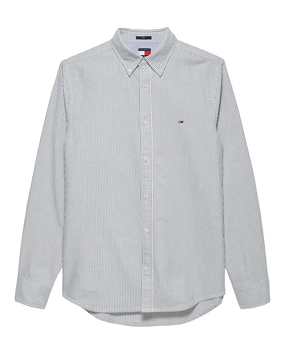 Imagen 0 de Camisa de hombre slim fit en tejido Oxford