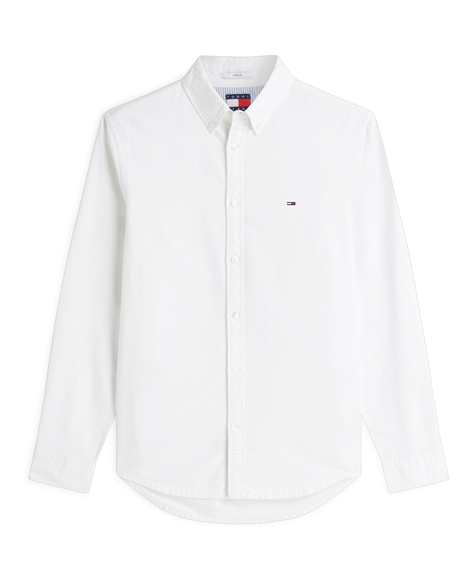 Imagen 0 de Camisa de hombre regular fit en tejido Oxford