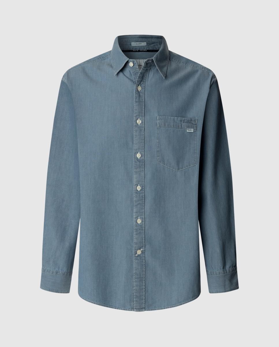Imagen 0 de Camisa de hombre manga larga