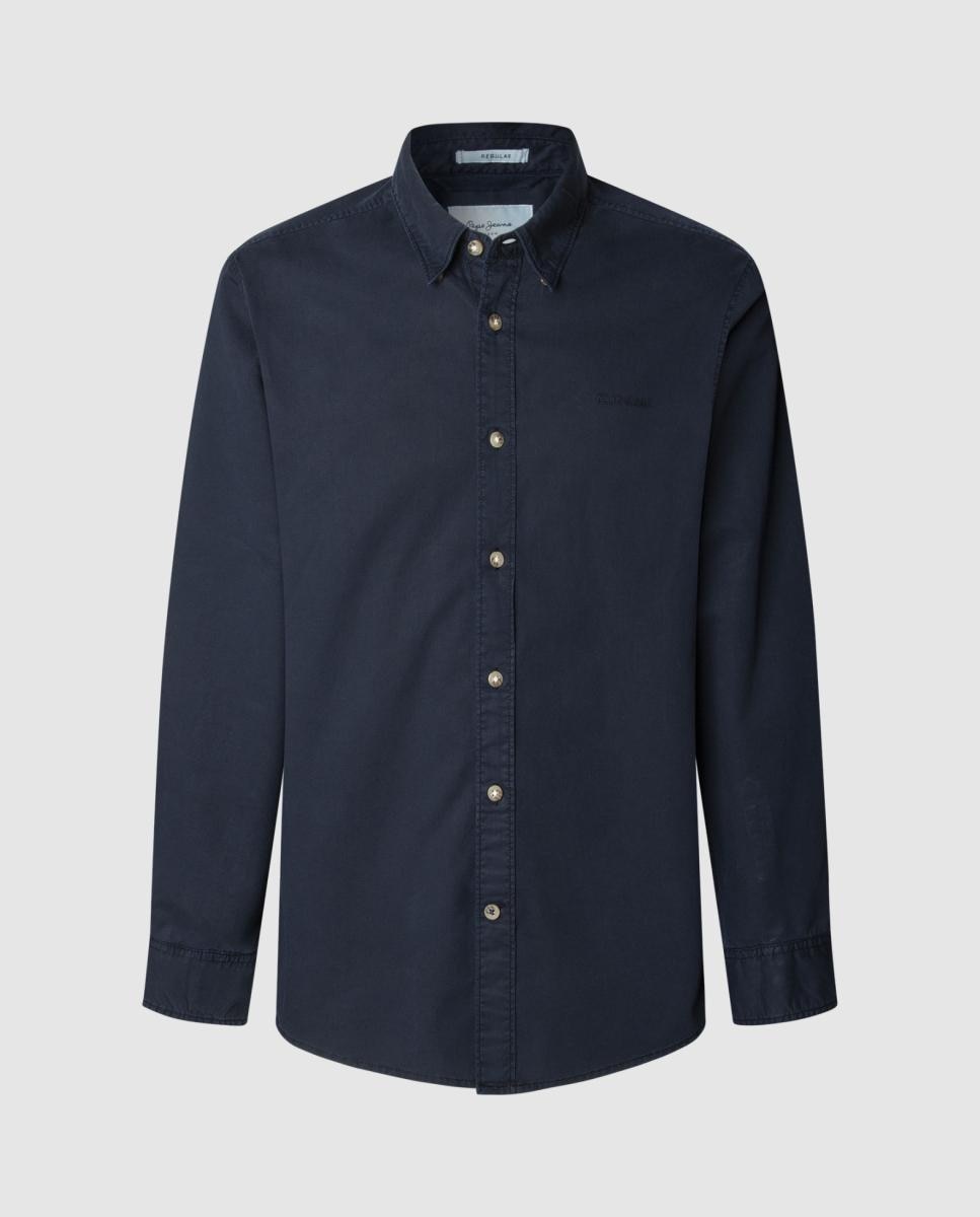 Imagen 0 de Camisa de hombre sarga fit regular