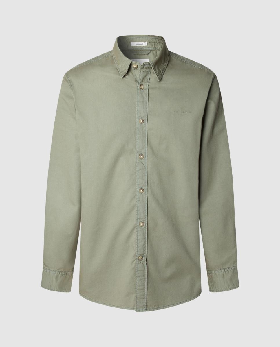 Imagen 0 de Camisa de hombre sarga fit regular