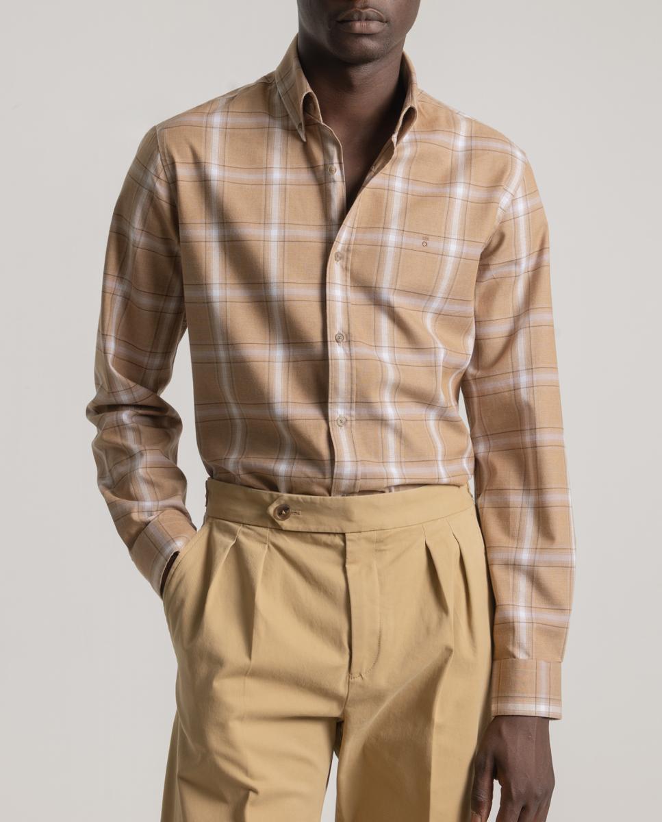 Imagen 0 de Camisa de hombre oxford raya cubierta