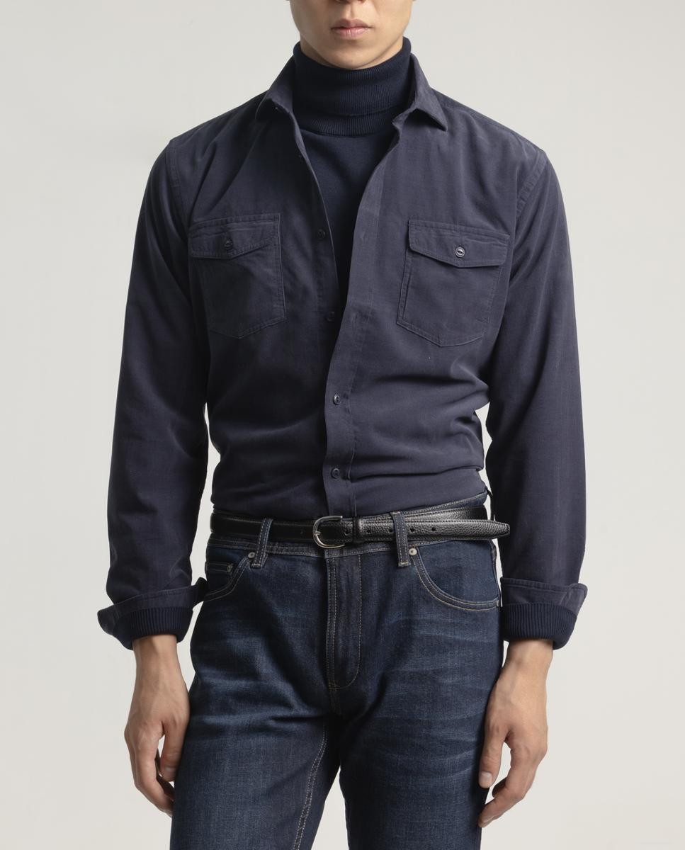 Imagen 0 de Camisa de hombre rayas oxford