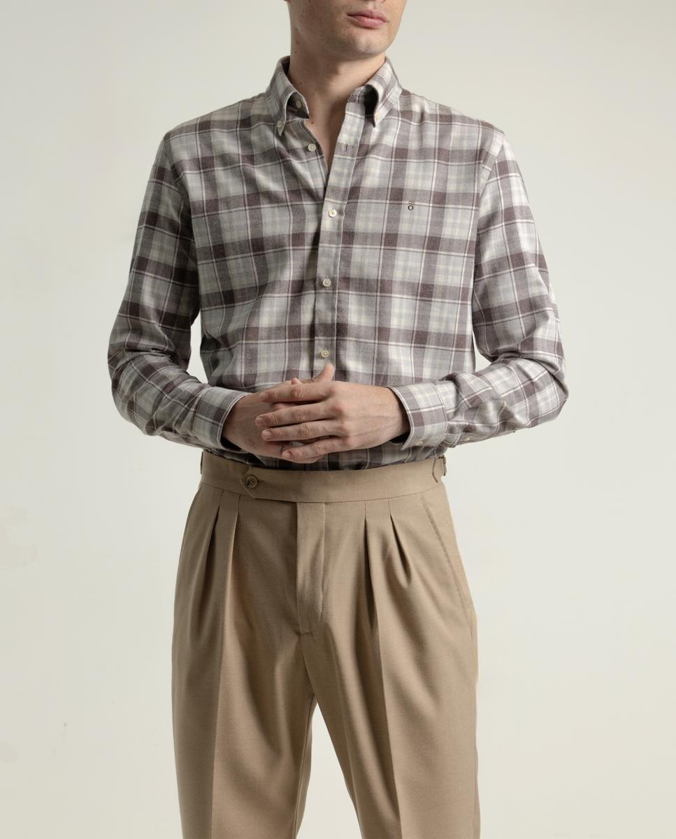 Imagen 0 de Camisa de hombre micro estructura algodón